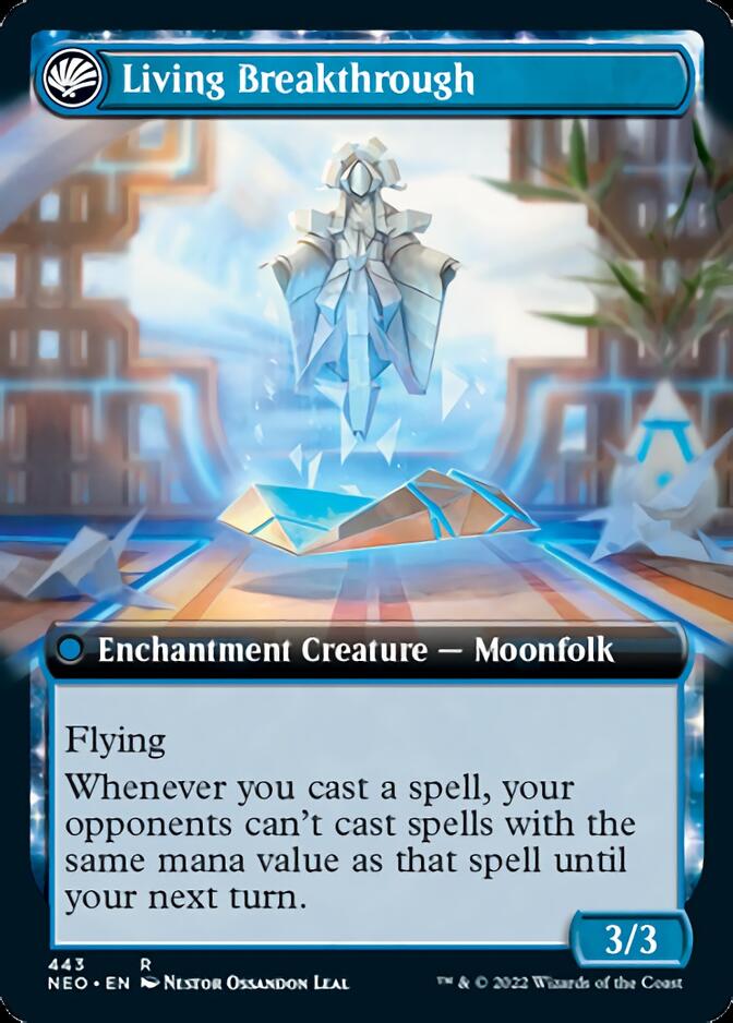 Inventive Iteration // Living Breakthrough (Extended) [Kamigawa: Neon Dynasty] | Card Merchant Takapuna