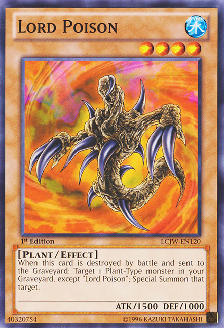 Lord Poison [LCJW-EN120] Common | Card Merchant Takapuna