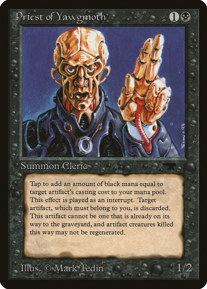 Priest of Yawgmoth [Antiquities] | Card Merchant Takapuna