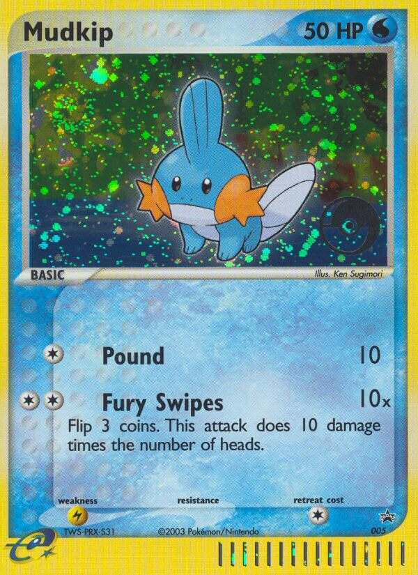 Mudkip (005) [Nintendo: Black Star Promos] | Card Merchant Takapuna