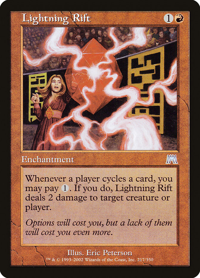 Lightning Rift [Onslaught] | Card Merchant Takapuna