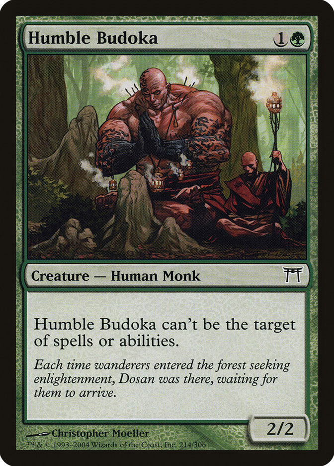 Humble Budoka [Champions of Kamigawa] | Card Merchant Takapuna