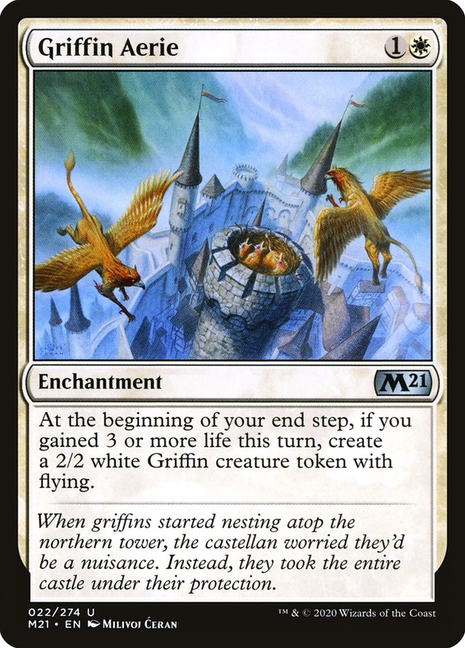 Griffin Aerie [Core Set 2021] | Card Merchant Takapuna