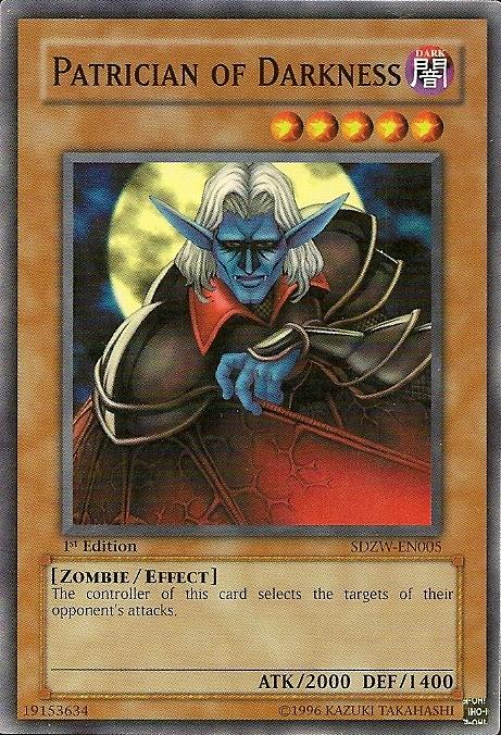 Patrician of Darkness [SDZW-EN005] Common | Card Merchant Takapuna