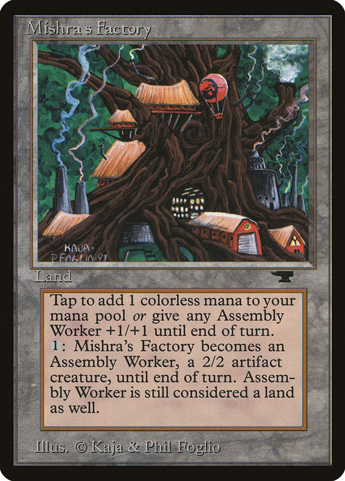 Mishra's Factory (Dark Green Background) [Antiquities] | Card Merchant Takapuna