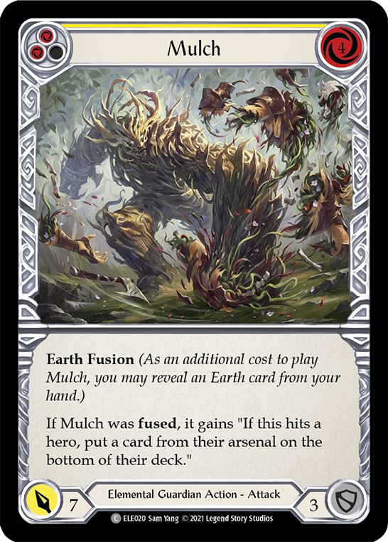 Mulch (Yellow) [ELE020] (Tales of Aria)  1st Edition Normal | Card Merchant Takapuna