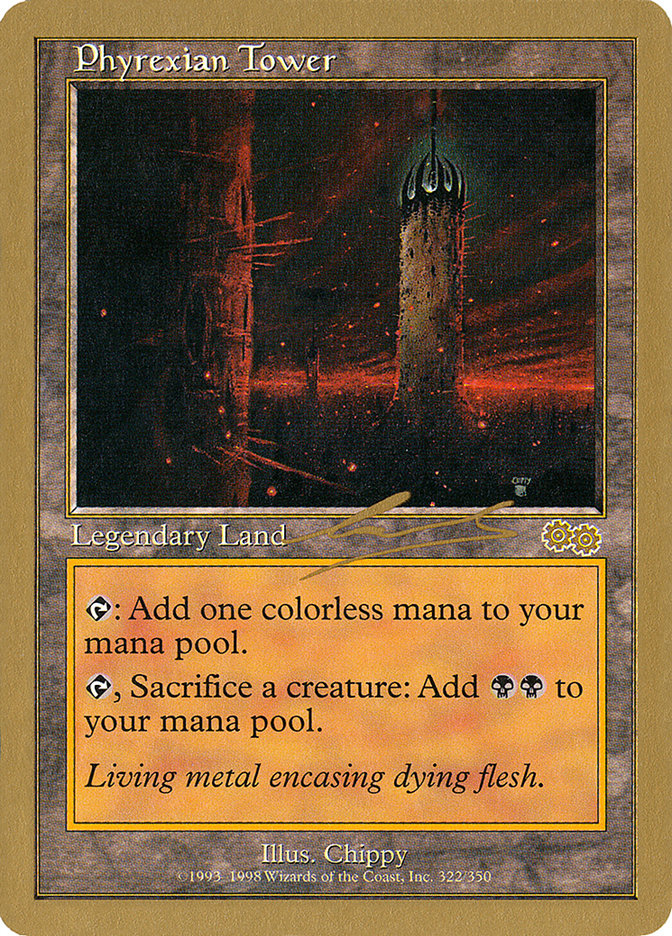 Phyrexian Tower (Nicolas Labarre) [World Championship Decks 2000] | Card Merchant Takapuna