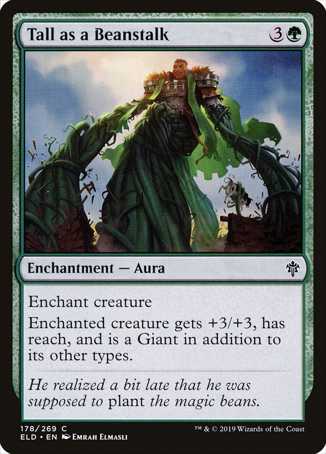 Tall as a Beanstalk [Throne of Eldraine] | Card Merchant Takapuna