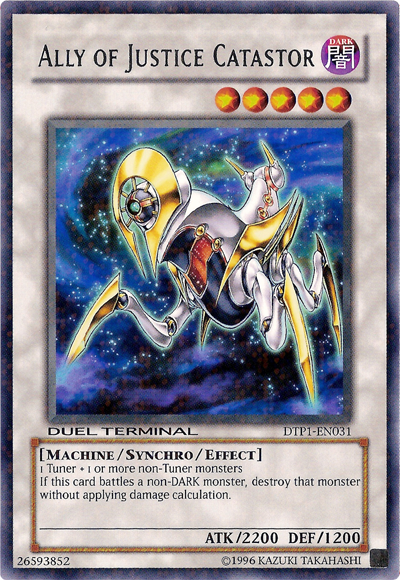 Ally of Justice Catastor [DTP1-EN031] Rare | Card Merchant Takapuna