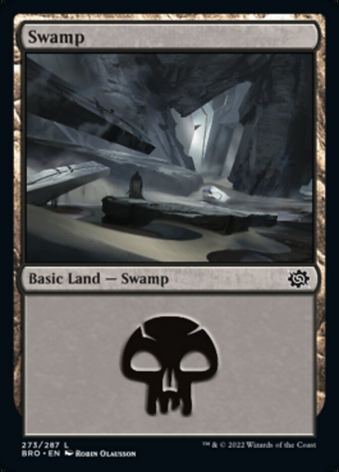Swamp (273) [The Brothers' War] | Card Merchant Takapuna