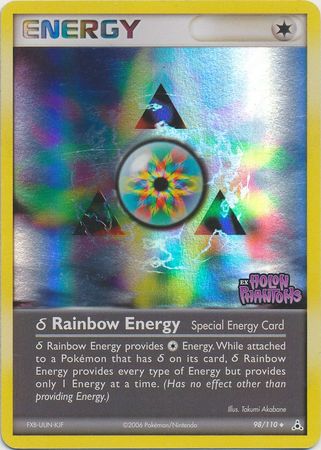 Rainbow Energy (98/110) (Delta Species) (Stamped) [EX: Holon Phantoms] | Card Merchant Takapuna