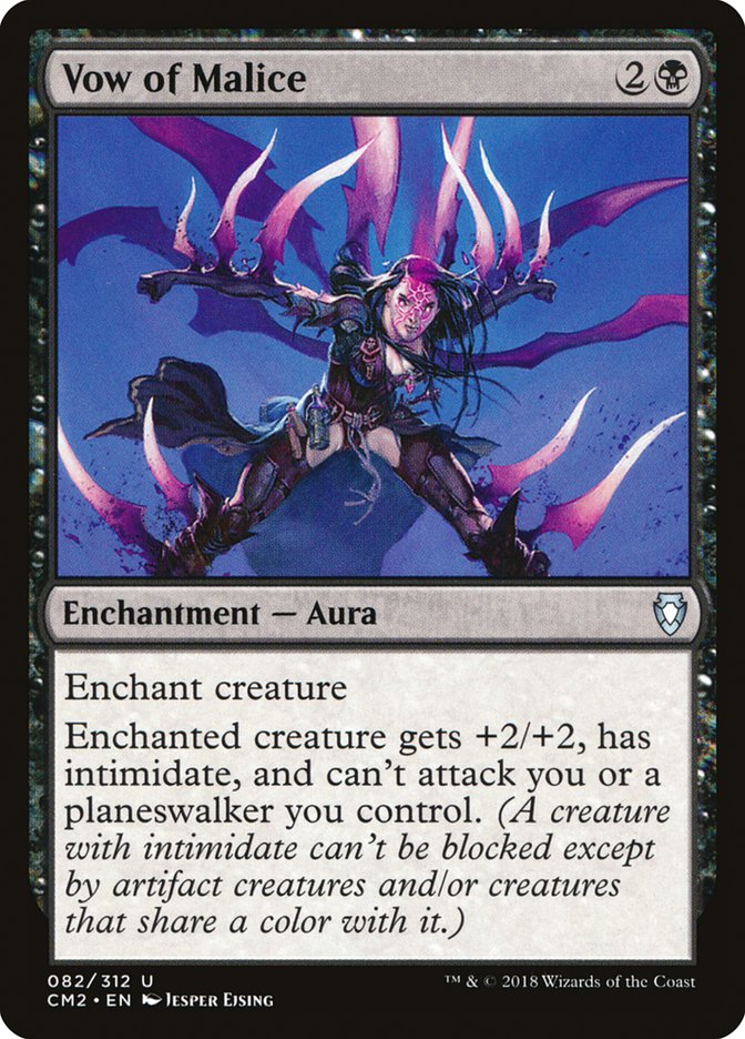 Vow of Malice [Commander Anthology Volume II] | Card Merchant Takapuna