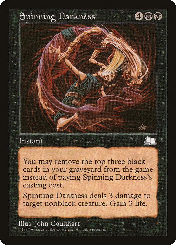 Spinning Darkness [Weatherlight] | Card Merchant Takapuna