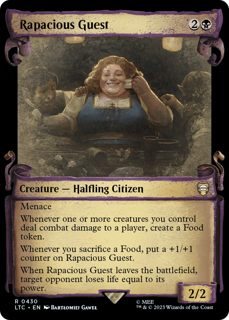 Rapacious Guest [The Lord of the Rings: Tales of Middle-Earth Commander Showcase Scrolls] | Card Merchant Takapuna