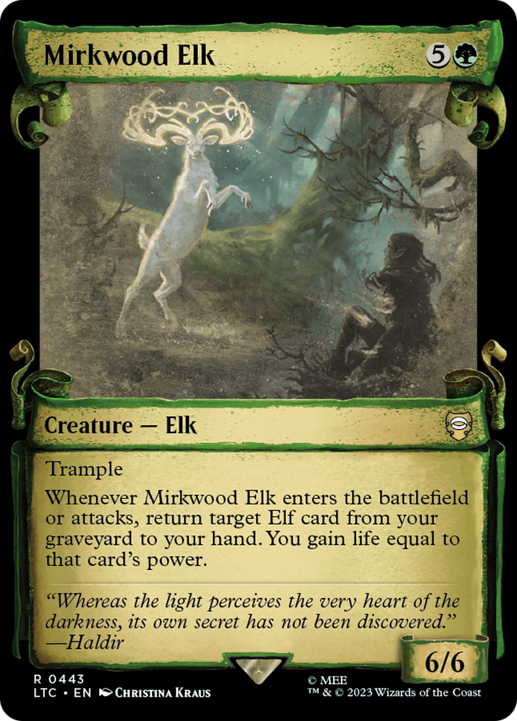 Mirkwood Elk [The Lord of the Rings: Tales of Middle-Earth Commander Showcase Scrolls] | Card Merchant Takapuna