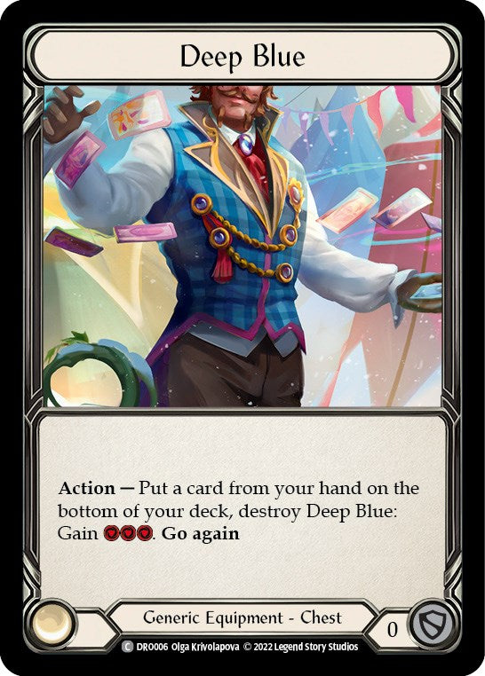 Deep Blue [DRO006] (Uprising Dromai Blitz Deck) | Card Merchant Takapuna