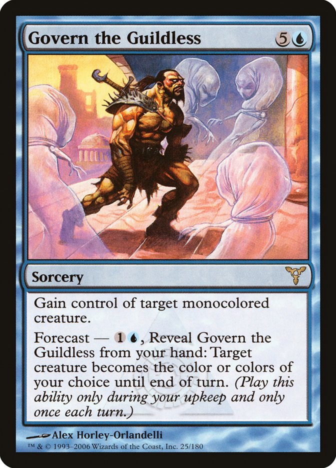 Govern the Guildless [Dissension] | Card Merchant Takapuna