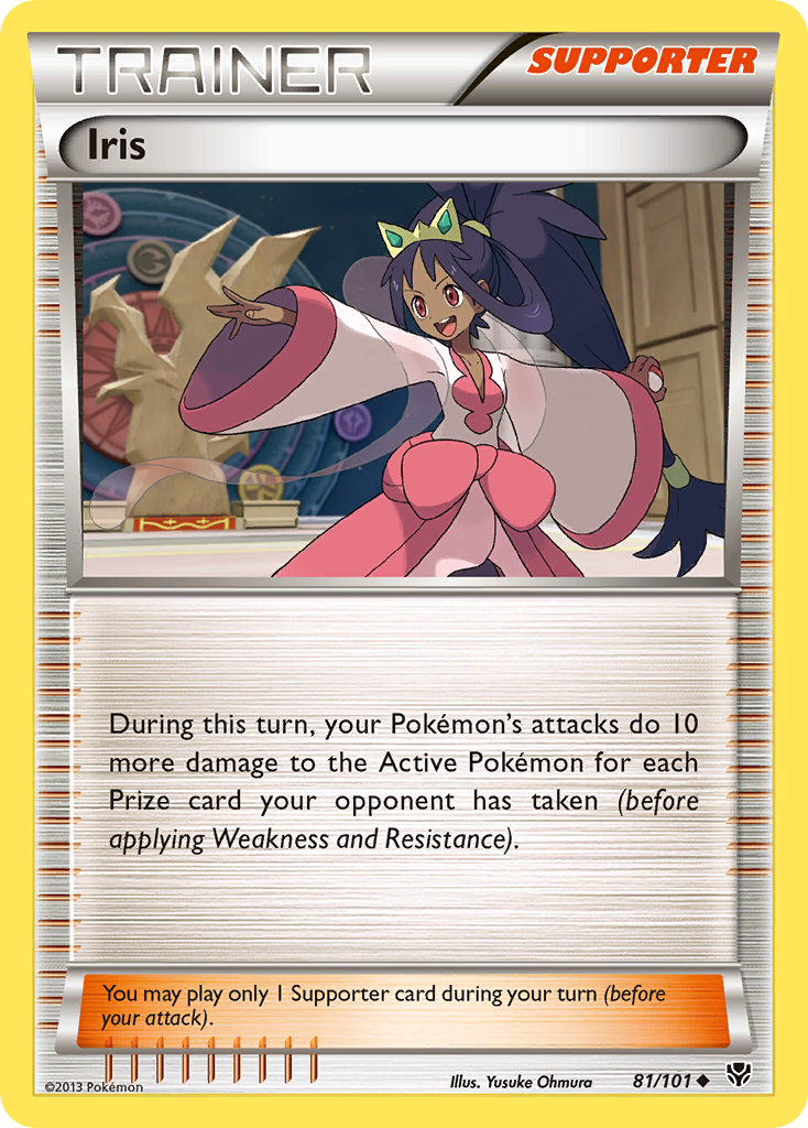 Iris (81/101) [Black & White: Plasma Blast] | Card Merchant Takapuna