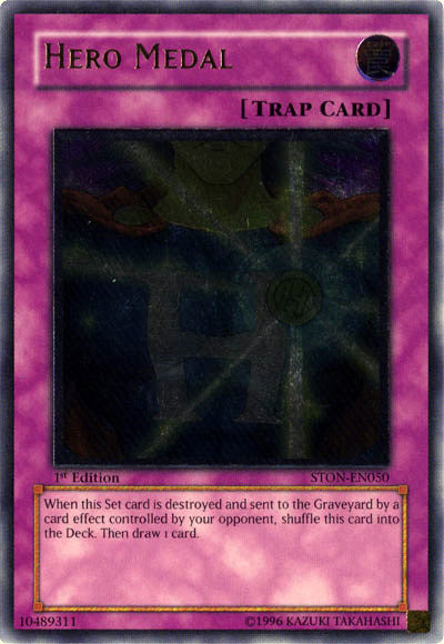 Hero Medal [STON-EN050] Ultimate Rare | Card Merchant Takapuna