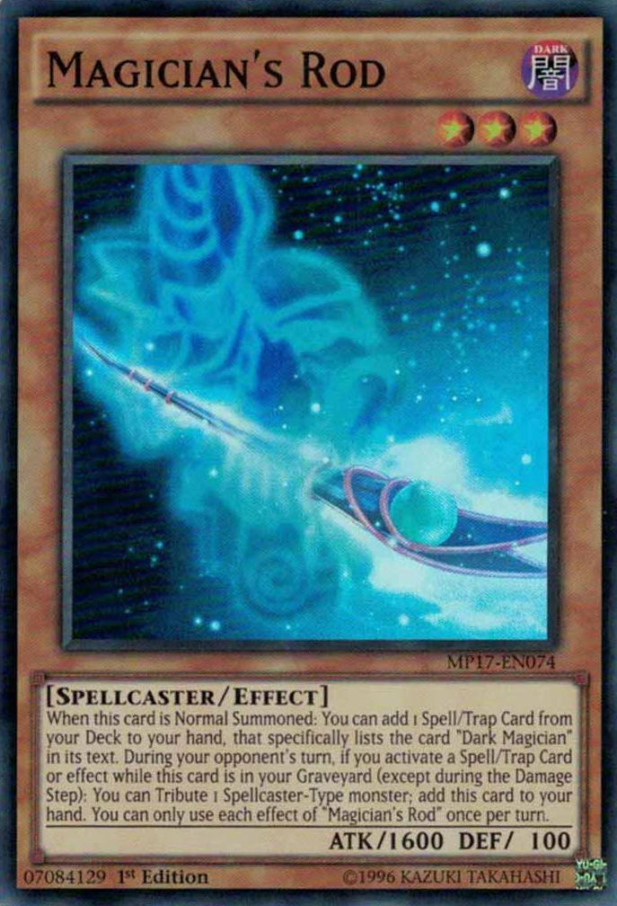 Magician's Rod [MP17-EN074] Super Rare | Card Merchant Takapuna