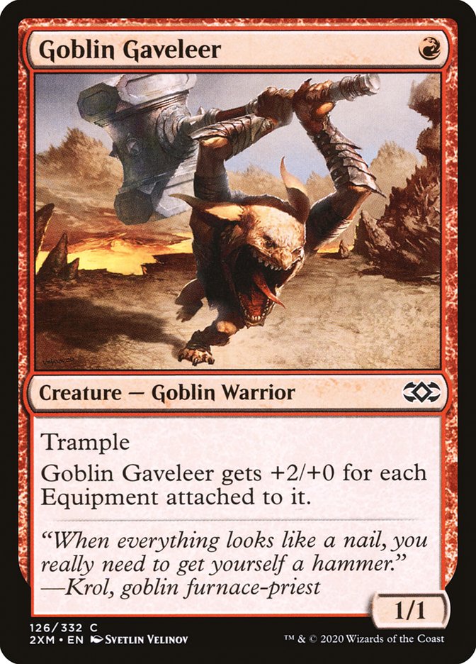 Goblin Gaveleer [Double Masters] | Card Merchant Takapuna