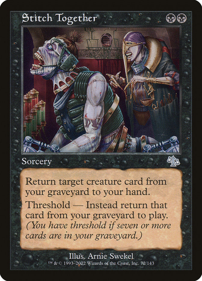 Stitch Together [Judgment] | Card Merchant Takapuna