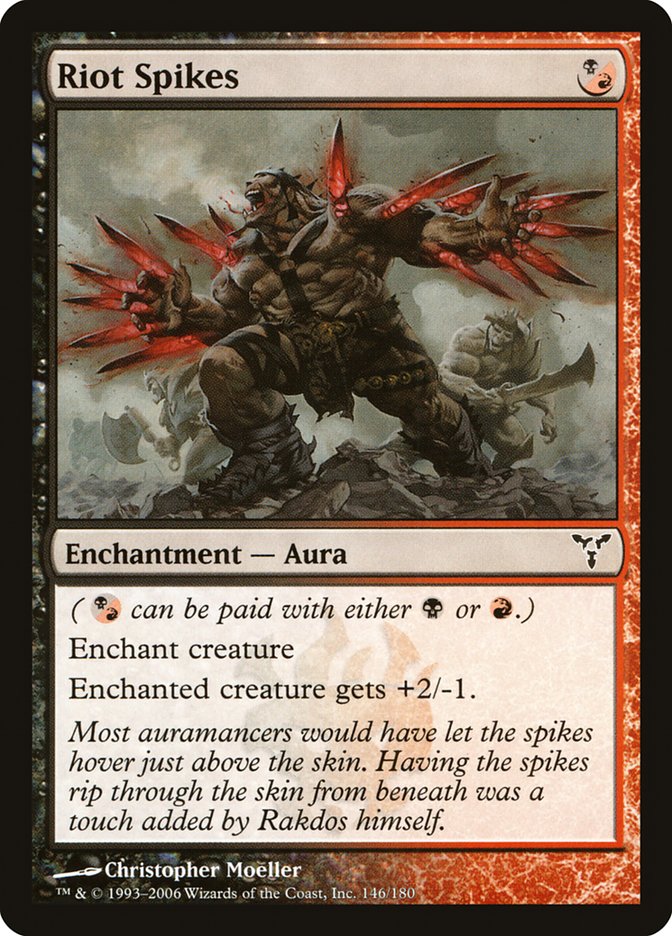 Riot Spikes [Dissension] | Card Merchant Takapuna