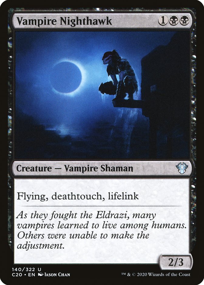 Vampire Nighthawk [Commander 2020] | Card Merchant Takapuna
