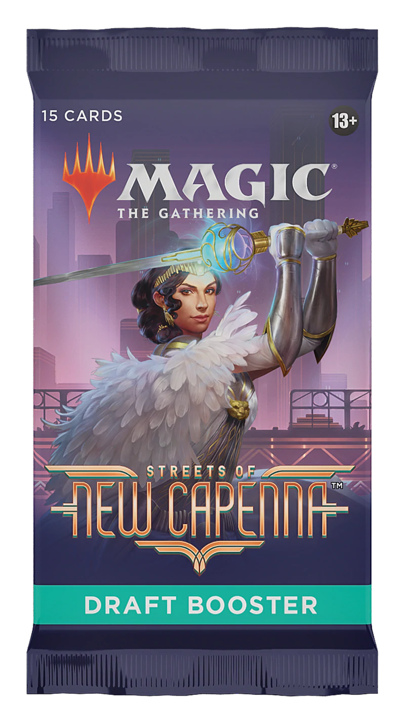 MTG Draft Booster Streets of New Capenna | Card Merchant Takapuna