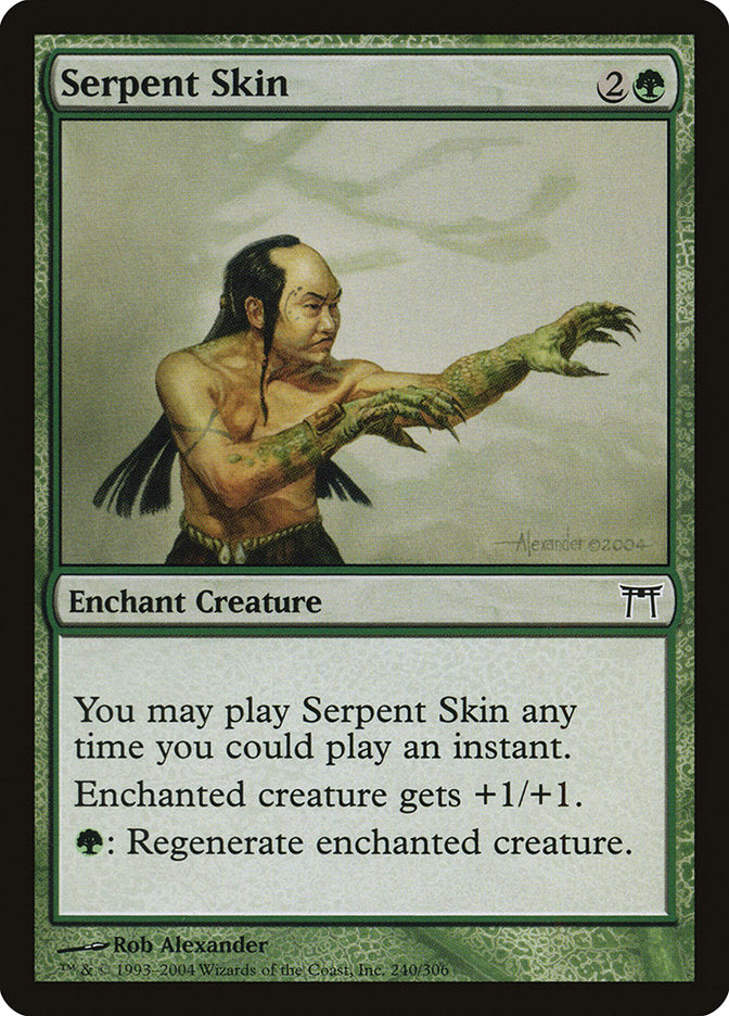 Serpent Skin [Champions of Kamigawa] | Card Merchant Takapuna