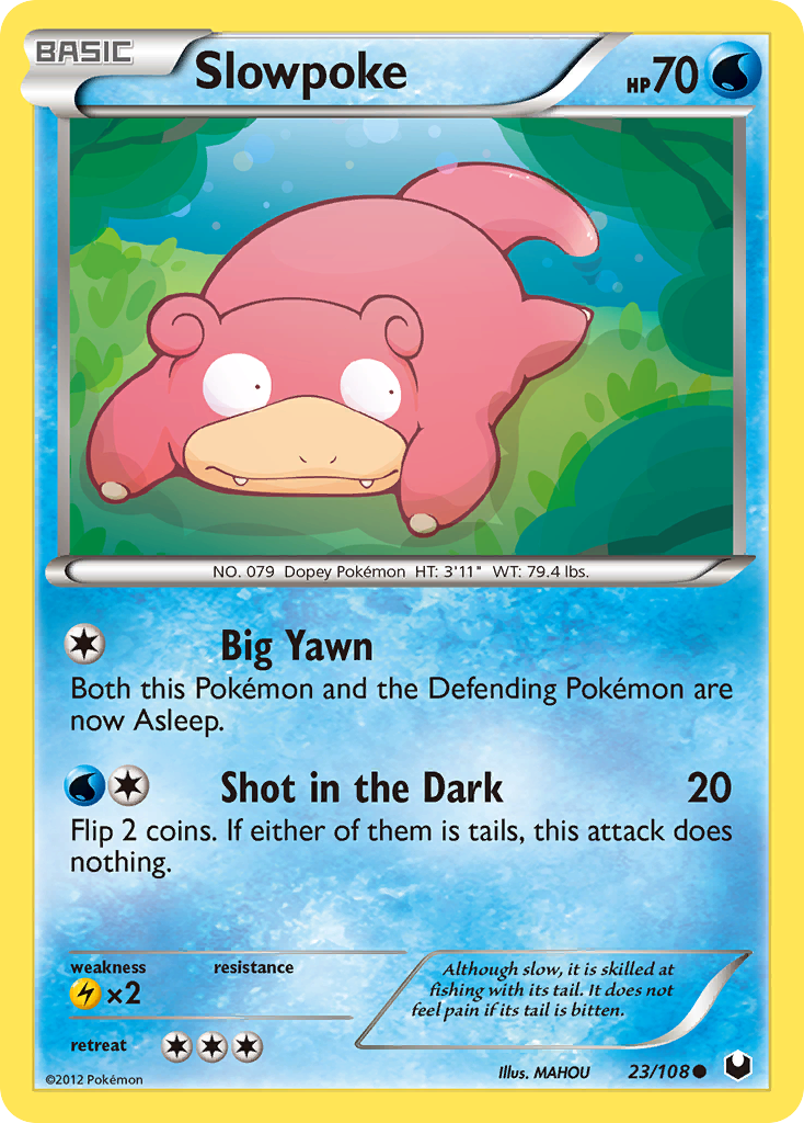 Slowpoke (23/108) [Black & White: Dark Explorers] | Card Merchant Takapuna