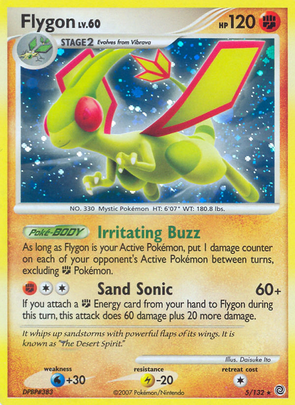 Flygon (5/132) [Diamond & Pearl: Secret Wonders] | Card Merchant Takapuna