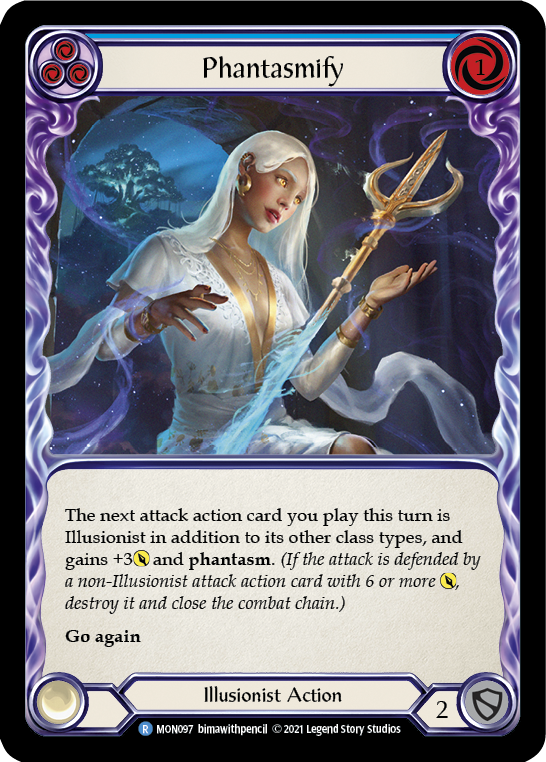Phantasmify (Blue) [MON097] (Monarch)  1st Edition Normal | Card Merchant Takapuna