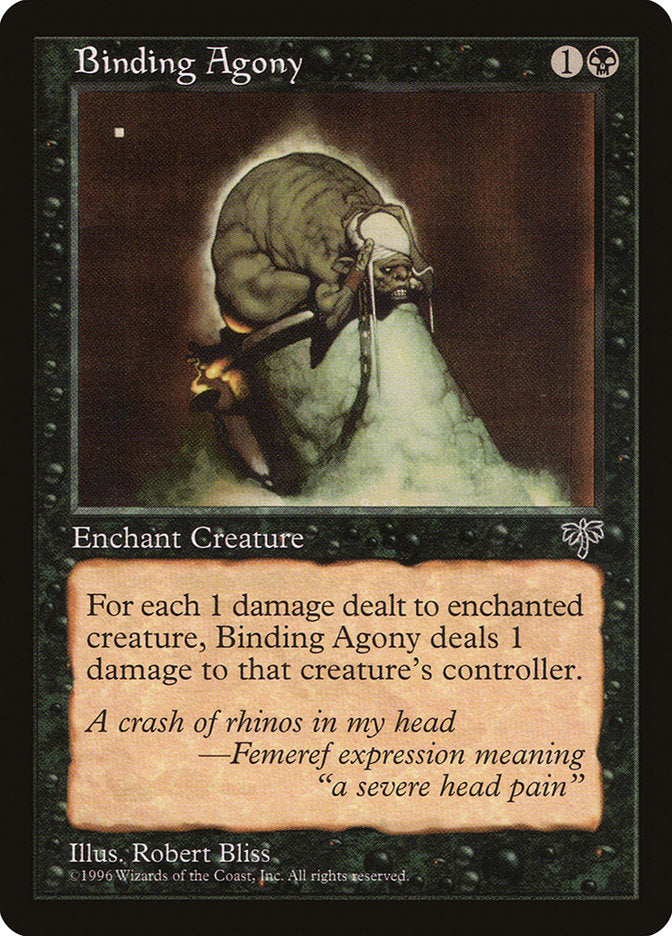 Binding Agony [Mirage] | Card Merchant Takapuna