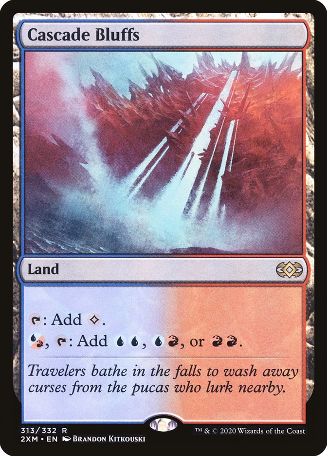 Cascade Bluffs [Double Masters] | Card Merchant Takapuna