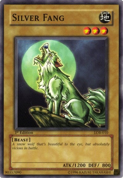 Silver Fang [LOB-010] Common | Card Merchant Takapuna