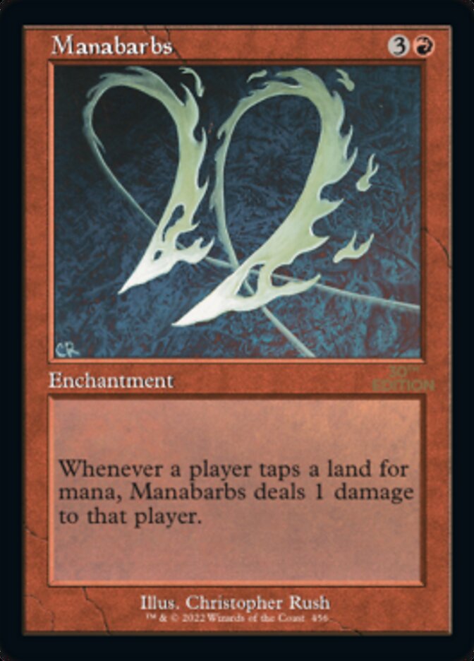 Manabarbs (Retro) [30th Anniversary Edition] | Card Merchant Takapuna