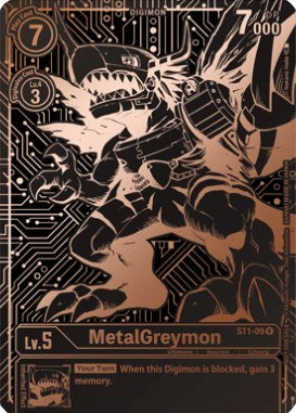 MetalGreymon [ST1-09] (2021 Championship Finals 3rd Place) [Starter Deck: Gaia Red Promos] | Card Merchant Takapuna