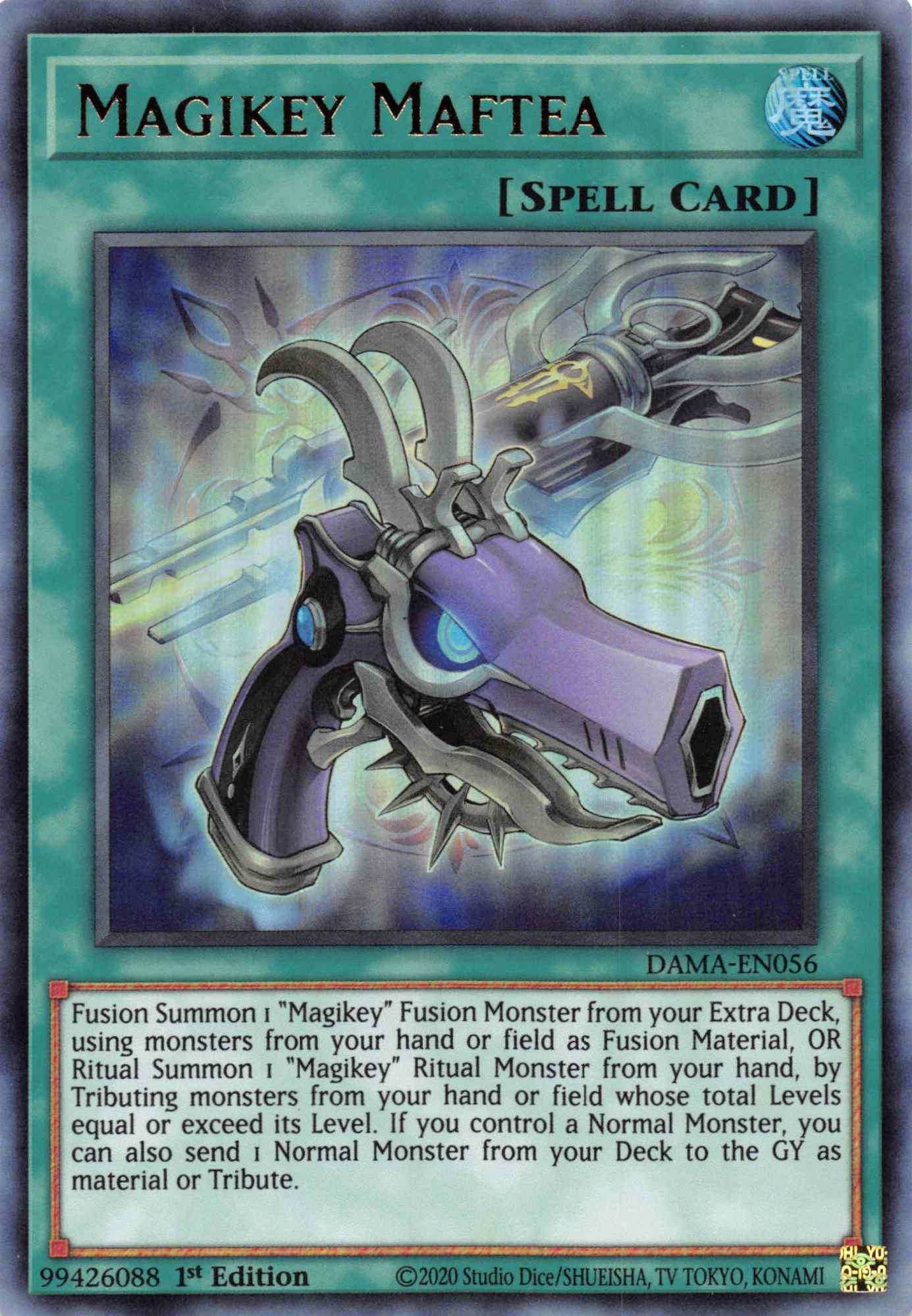 Magikey Maftea [DAMA-EN056] Ultra Rare | Card Merchant Takapuna