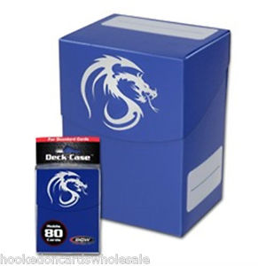 BCW Deck Case - Blue (80 Cards) | Card Merchant Takapuna