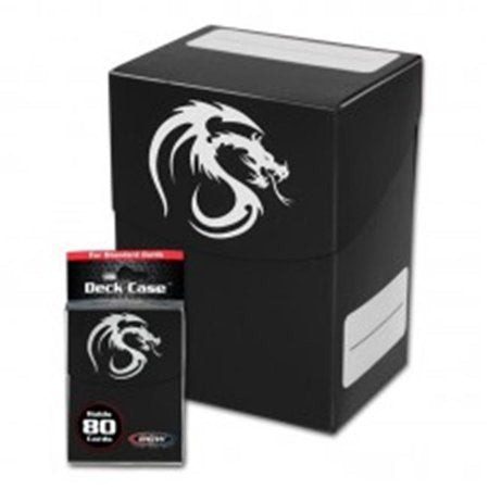 BCW Deck Case - Black (80 Cards) | Card Merchant Takapuna