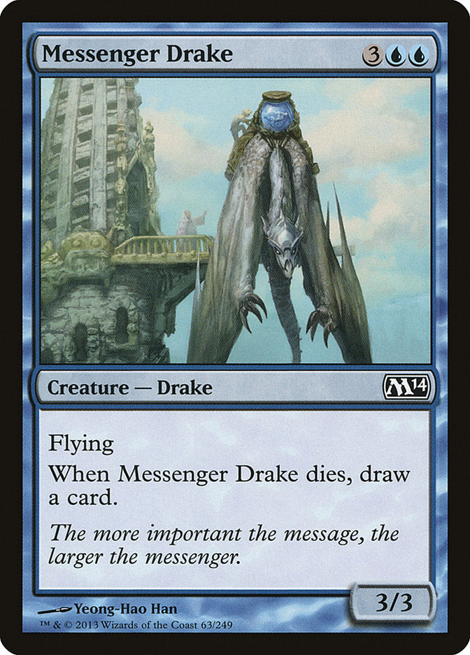 Messenger Drake [Magic 2014] | Card Merchant Takapuna