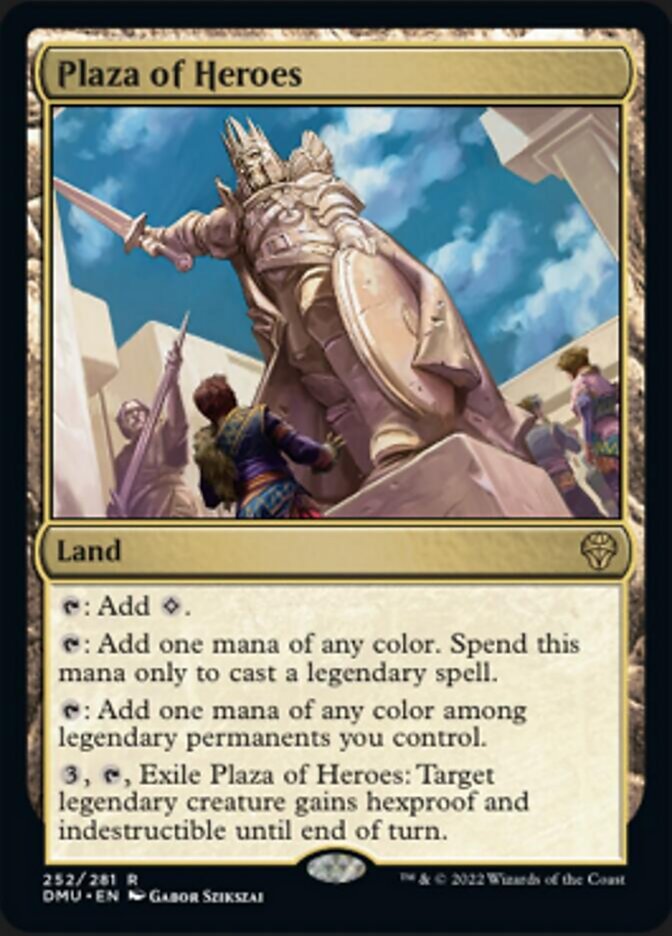 Plaza of Heroes [Dominaria United] | Card Merchant Takapuna
