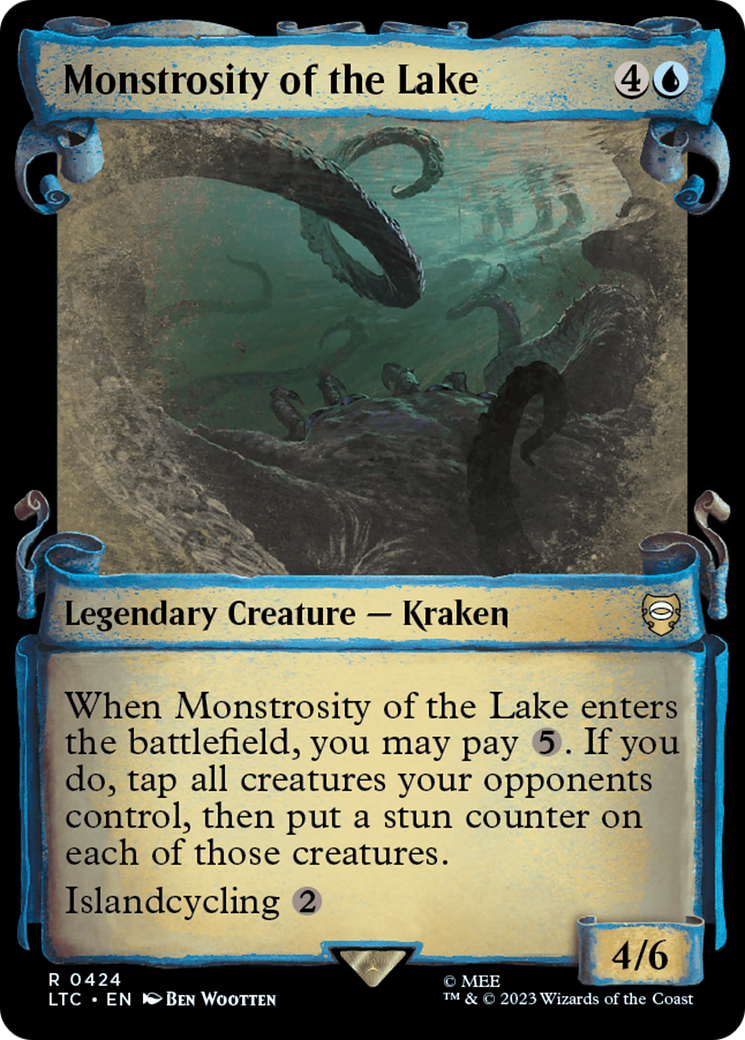 Monstrosity of the Lake [The Lord of the Rings: Tales of Middle-Earth Commander Showcase Scrolls] | Card Merchant Takapuna