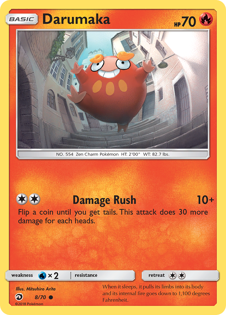 Darumaka (8/70) [Sun & Moon: Dragon Majesty] | Card Merchant Takapuna