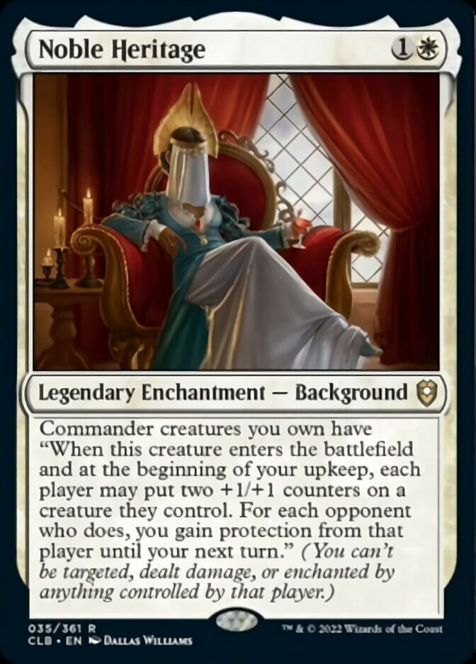Noble Heritage [Commander Legends: Battle for Baldur's Gate] | Card Merchant Takapuna