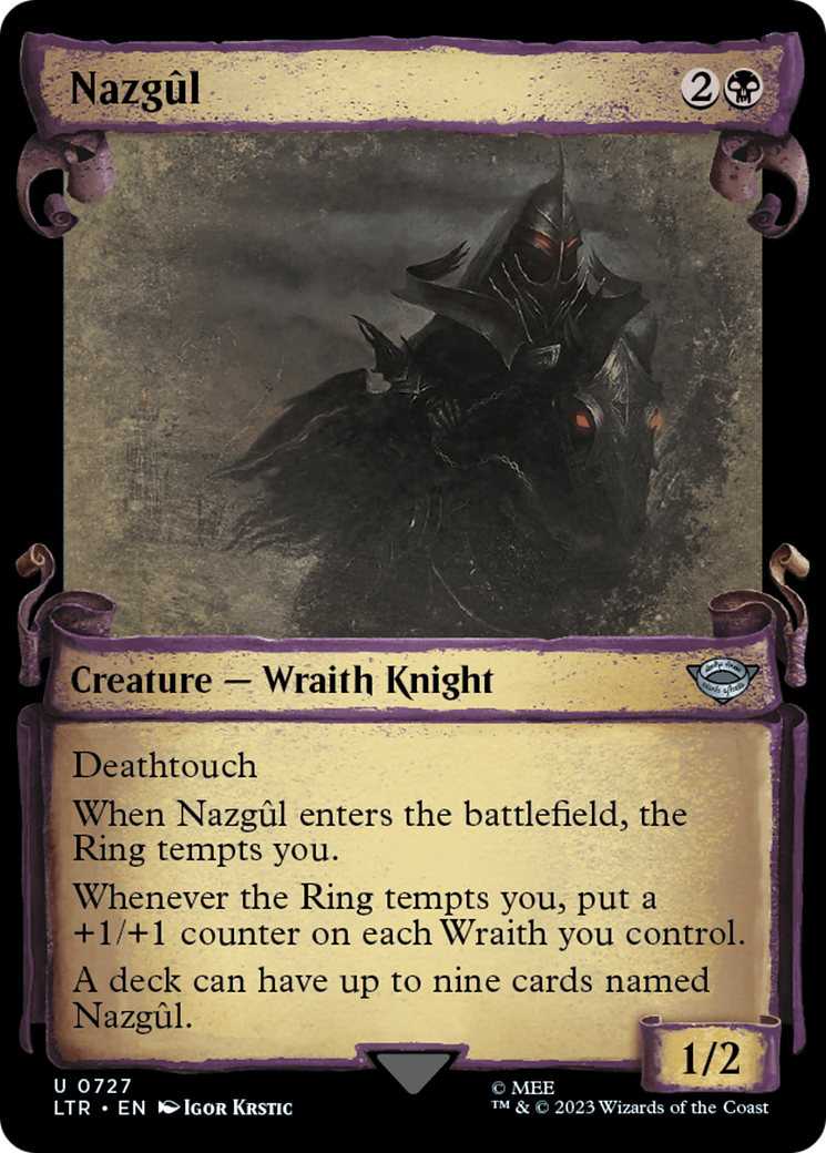 Nazgul (0727) [The Lord of the Rings: Tales of Middle-Earth Showcase Scrolls] | Card Merchant Takapuna
