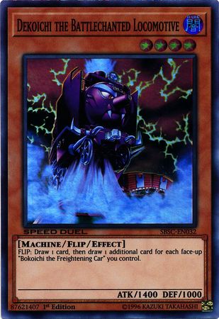 Dekoichi the Battlechanted Locomotive [SBSC-EN032] Super Rare | Card Merchant Takapuna