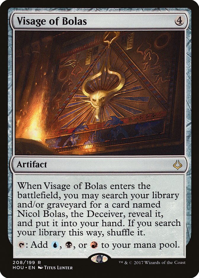 Visage of Bolas [Hour of Devastation] | Card Merchant Takapuna