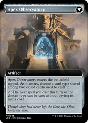 Eye of Ojer Taq // Apex Observatory (Extended Art) [The Lost Caverns of Ixalan Commander] | Card Merchant Takapuna